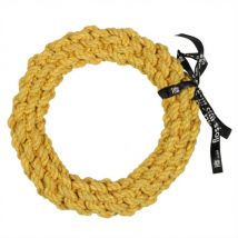 EBI -Anneau tressé pour chien jaune Ebi - 28 cm