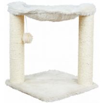 Trixie -Arbre à chat en peluche et sisal Baza avec jouet - hauteur 50 cm