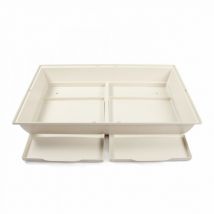 Zolux -Bac beige de remplacement pour cage oiseau Neo Jili