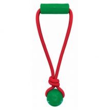 KONG -Balle avec corde Jaxx pour chien