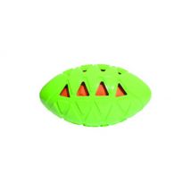 Rosewood -Balle Tough Crunch Rugby Ball pour chien - Taille S