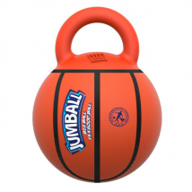 Bubimex -Ballon avec poignée pour chien - coloris ballon de basket (Ø30cm)