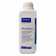 Virbac -Biocalphos aliment minéral pour animaux d'élevage Flacon 250 ml