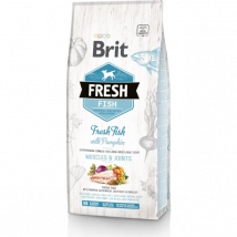 Brit - Fresh poisson frais et citrouille pour chien adulte de grande race - 2,5 kg- Poisson | Citrouille