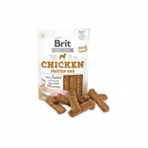 Brit - Jerky Protein Bar pour chien - Poulet - 80 g- Poulet | Insectes | Gibier | Agneau | Saumon | Canard