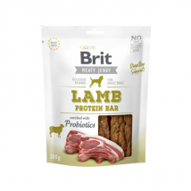 Brit - Jerky Protein Bar pour chien - Agneau - 200 g- Poulet | Insectes | Gibier | Agneau | Saumon | Canard