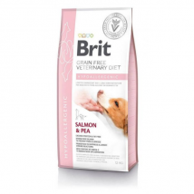Brit - Veterinary Diets Hypoallergenic Grain Free pour chien - 12 kg- Traitement:Hypoallergenique- Saumon