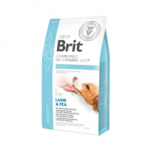 Brit - Veterinary Diets Obesity Grain Free pour chien - 2 kg- Traitement:Obésité- Agneau | Pois