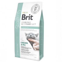 Brit - Veterinary Diets Struvite Grain Free pour chat - 5 kg- Traitement:Infections urinaires, Calculs- Poulet