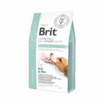 Brit - Veterinary Diets Struvite Grain Free pour chien - 2 kg- Traitement:Infections urinaires, Calculs- Oeuf | Pois | Dinde