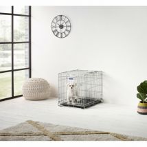 Savic -Cage pliante en métal Dog residence pour chien ou chat Taille 1 - 61 x 46 x 53 cm