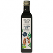 Dog's Love -Canna Oil Huile de chanvre BIO pour chien (Fin de DLUO)