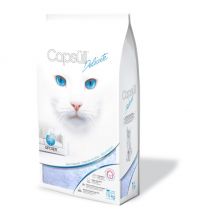 Capsüll - Delicate - Litière chat aux capsules de silice - 15 kg- Senteur :Poudre de bébé