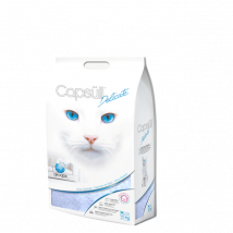 Capsüll - Delicate - Litière chat aux capsules de silice - 1,5 kg- Senteur :Poudre de bébé