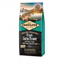 Carnilove - Fresh Truite et Carpe pour chien - Sac de 12 kg- Truite