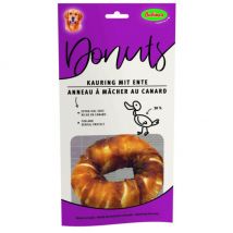 Bubimex -Chickies Donuts Canard x2 pour chien - 150g- Canard | Boeuf