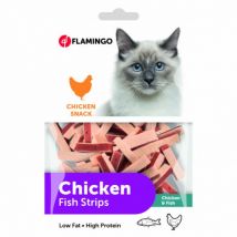 Flamingo -Chick'n Sandwich pour chats - 1 sachet de 85 g (Fin de DLUO)- Poisson | Poulet
