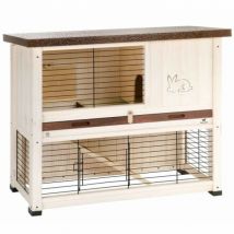 Ferplast -Clapier Ranch basic marron Modèle 100