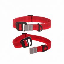 Kn'1 -Collier Cross-Hook Kn'1 en nylon pour Sport canin Rouge