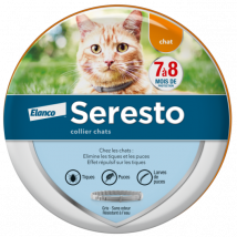 Seresto -Collier Anti-puces et tiques pour chat - Unité