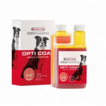 Versele Laga -Complément Oropharma Opti Coat soins de la peau pour chien 250 ml (Fin de DLUO)- Traitement:Peau et Pelage