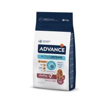 Advance -Croquettes Medium Vitality Senior 7+ pour chiens âgés - Sac de 12 kg- Betterave | Maïs | Poulet | Riz