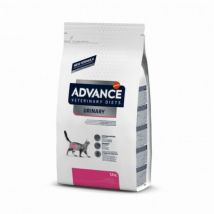 Lot de 2 -Advance -Croquettes pour chats Veterinary Diets Urinary - Sac de 8 kg - lot de 2- Traitement:Infections urinaires, Calculs- Maïs | Poulet |