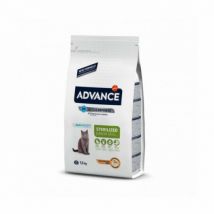 Advance -Croquettes pour chats Young Sterilised Poulet - Sac de 1,5 kg (DLUO 6 mois)- Maïs | Poulet | Riz