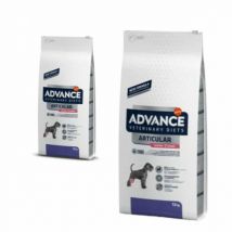 Lot de 2 -Advance -Croquettes pour chiens Veterinary Diets Articular Care + 7 ans - Sac de 12 kg - lot de 2- Traitement:Arthrose- Poulet | Riz | 