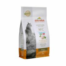 Almo Nature -Croquettes HFC Adult Sterilised pour chat Poulet - Sac de 1,2 kg- Saumon | Cabillaud | Poulet