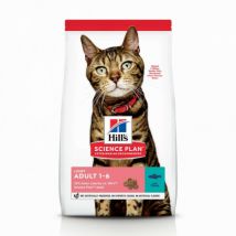 Hill's - Science Plan Feline Adulte Light Thon - Sac de 1,5 kg- Poulet | Thon