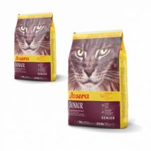 Josera -Croquettes Senior pour chat - 10kg - Lot de 2 sacs- Riz | Foie