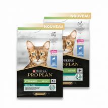 Proplan -Croquettes pour chats Pro Plan Adulte Sterilised Lapin - Lot de 2 - Sac des 10 kg- Lapin