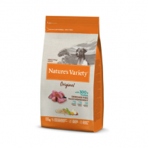 Nature's Variety -Croquettes pour chien True Instinct Original Mini Adult Thon - Sac de 1,5 kg- Thon | Riz | Carotte | Pomme