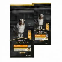 Proplan -Croquettes chien - Pro Plan Sterilised All Size Adult OptiWeight Light - Lot de 2 - Sac des 14 kg- Poulet | Riz