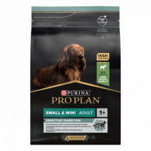Proplan -Croquettes Pro Plan Small et Mini Adult Sensitive Digestion Agneau - Sac de 7 kg- Agneau | Riz