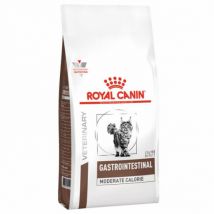 Royal Canin -Croquettes Veterinary Diet Gastro Intestinal Moderate Calorie pour chats - Sac de 2 kg- Traitement:Troubles digestifs- Volaille