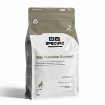 Specific -Croquettes pour chats FOD Skin Function Support - Sac de 2 kg- Traitement:Peau et Pelage- Blé | Maïs | Oeuf | Poisson | Pomme de terre | Riz
