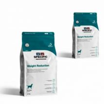 Lot de 2 -Specific - CRD-1 Weight Reduction pour chiens- Sac de 12 kg - lot de 2- Traitement:Diabète | Obésité | Troubles digestifs- Betterave | 