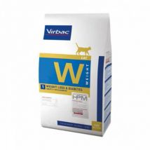 Virbac - HPM Weight Loss & Diabetes pour chat - Sac de 3 kg- Traitement:Diabète | Obésité- Porc | Volaille