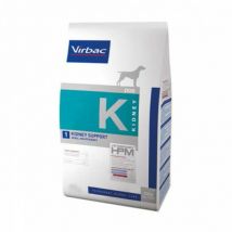 Virbac -Croquettes pour chien Veterinary HPM Kidney Support - Sac de 12 kg- Traitement:Insuffisance rénale | Troubles du foie
