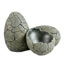 Terra Della -Décoration de terrarium Œufs - Taille L : 18 x 16 x 13 cm