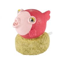 Aqua Della -Décoration Poisson Action Air - Poisson rouge 8,5 x 5,7 x 7,5 cm