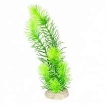 Aqua Della -Décoration pour aquarium plante artificielle verte - Taille M