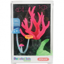 Zolux -Décoration Sweetyfish pour aquarium - Modèle Plante Mix3