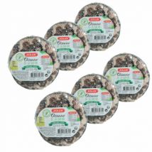 Zolux -Demi coco avec graisse et raisins 200g - Lot de 6