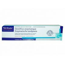 Virbac -Dentifrice enzymatique soin dentaire pour chiens et chats Goût Poulet Tube 70 g