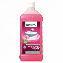 Le Vrai -Détartrant puissant Bidon 1 litre- Senteur :Rose