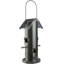 Trixie -Distributeur de nourriture en métal argenté pour oiseaux