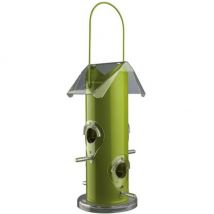 Trixie -Distributeur de nourriture en métal vert pour oiseaux